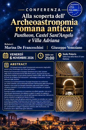  Alla scoperta dell’Archeoastronomia romana antica:...